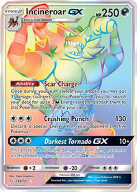 Incineroar GX (Secret) (188/181)  - SM  Team Up Holofoil