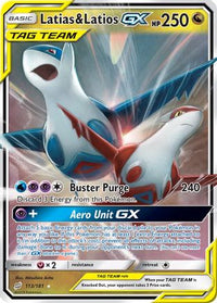 Latias & Latios GX (113/181) - SM  Team Up Holofoil