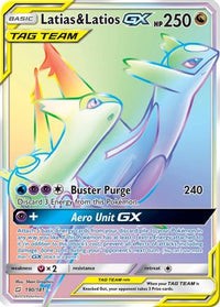 Latias & Latios GX (Secret) (190/181)  - SM  Team Up Holofoil