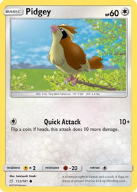 Pidgey (122/181) - SM  Team Up