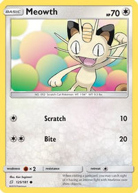 Meowth (125/181)  - SM  Team Up