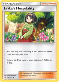 Erika's Hospitality (140/181)  - SM  Team Up Holofoil