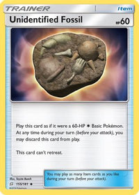 Unidentified Fossil (155/181) - SM  Team Up