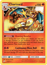 Charizard (SM Team Up) (14/181)  - Deck Exclusives Holofoil
