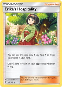 Erika's Hospitality (SM Team Up) (140/181)  - Deck Exclusives