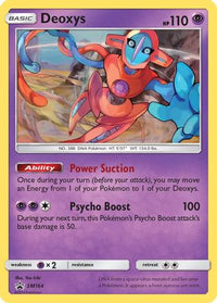 Deoxys (SM164/248)  - SM Promos Holofoil