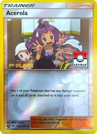 Acerola (League Challenge) [1st Place] (112a/147)  - League & Championship Cards Reverse Holofoil