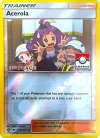 Acerola (League Challenge) [3rd Place] (112a/147) - League & Championship Cards Reverse Holofoil