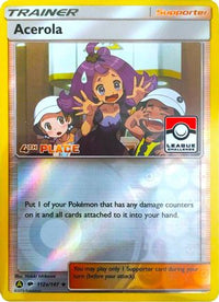Acerola (League Challenge) [4th Place] (112a/147)  - League & Championship Cards Reverse Holofoil