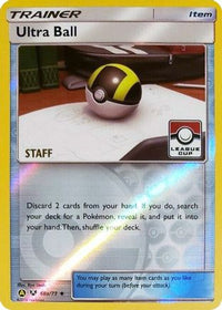 Ultra Ball (League Cup) [Staff] (68a/73) - League & Championship Cards Reverse Holofoil