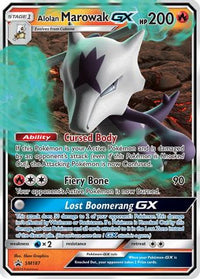 Alolan Marowak GX (SM187/248) - SM Promos Holofoil