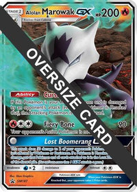 Alolan Marowak GX SM187 (SM187) - Jumbo Cards Holofoil