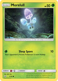 Morelull (Holo Common) (3/18)  - Detective Pikachu Holofoil