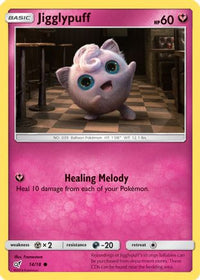 Jigglypuff (Holo Common) (14/18)  - Detective Pikachu Holofoil
