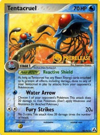 Tentacruel (Prerelease) (45/92) - Nintendo Promos
