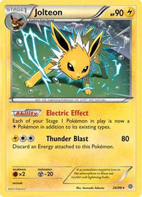 Jolteon (Cosmos Holo) (26/98)  - Miscellaneous Cards & Products Holofoil