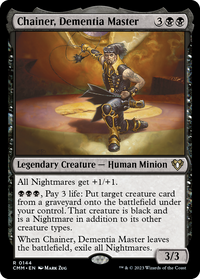 Chainer, Dementia Master [Commander Masters]