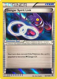 Gengar Spirit Link (Alternate Holo) (Gamestop Exclusive) (95/119)  - Miscellaneous Cards & Products Holofoil