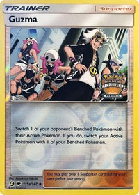 Guzma (Regional Championships) (115a/147)  - League & Championship Cards Reverse Holofoil