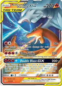 Reshiram & Charizard GX (20/214)  - SM  Unbroken Bonds Holofoil