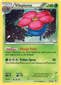 Vileplume (BW Boundaries Crossed) (3/149)  - Deck Exclusives