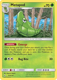 Metapod (3/214)  - SM  Unbroken Bonds
