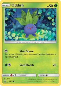 Oddish (5/214)  - SM  Unbroken Bonds