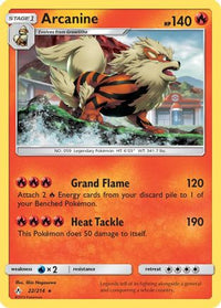 Arcanine (22/214) - SM  Unbroken Bonds Holofoil