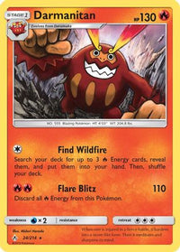 Darmanitan (24/214)  - SM  Unbroken Bonds