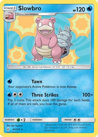 Slowbro (43/214)  - SM  Unbroken Bonds Holofoil