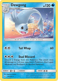 Dewgong (45/214)  - SM  Unbroken Bonds