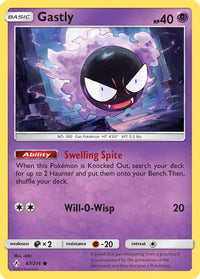Gastly (67/214)  - SM  Unbroken Bonds