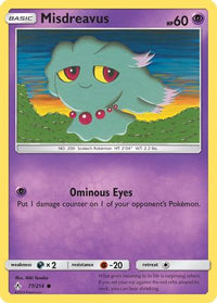 Misdreavus (77/214)  - SM  Unbroken Bonds