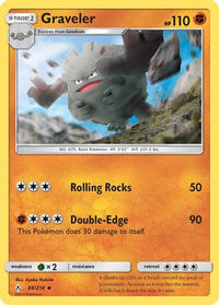 Graveler (88/214)  - SM  Unbroken Bonds