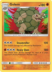 Golem (89/214)  - SM  Unbroken Bonds Holofoil