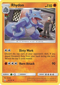 Rhydon (94/214)  - SM  Unbroken Bonds