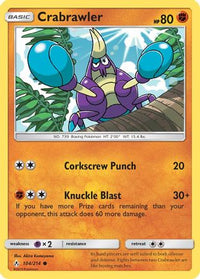 Crabrawler (104/214)  - SM  Unbroken Bonds