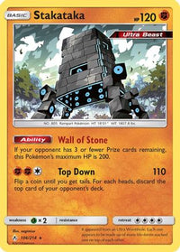 Stakataka (106/214)  - SM  Unbroken Bonds Holofoil