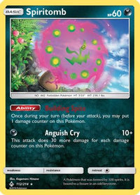 Spiritomb (112/214)  - SM  Unbroken Bonds Holofoil