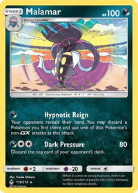 Malamar (119/214)  - SM  Unbroken Bonds Holofoil