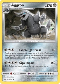 Aggron (125/214)  - SM  Unbroken Bonds