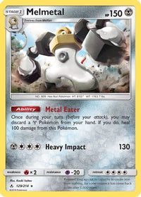 Melmetal (129/214)  - SM  Unbroken Bonds Holofoil