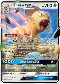 Persian GX (149/214)  - SM  Unbroken Bonds Holofoil