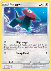 Porygon (154/214)  - SM  Unbroken Bonds