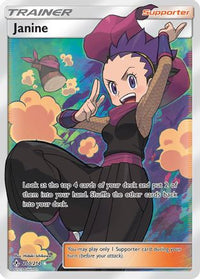 Janine (Full Art) (210/214)  - SM  Unbroken Bonds Holofoil