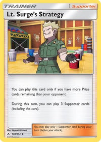 Lt. Surge's Strategy (178/214)  - SM  Unbroken Bonds