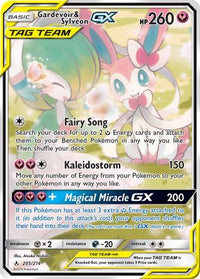Gardevoir & Sylveon GX  (Alternate Full Art) (205/214) - SM  Unbroken Bonds Holofoil