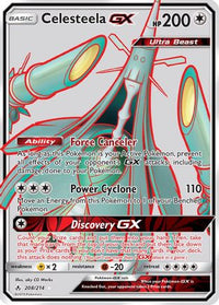 Celesteela GX (Full Art) (208/214) - SM  Unbroken Bonds Holofoil