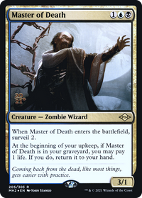 Master of Death [Modern Horizons 2 Prerelease Promos]