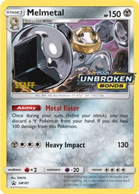 Melmetal (SM181) (Promo d'avant-première du personnel) [Sun &amp; Moon: Black Star Promos] 